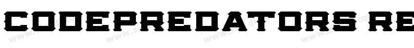 CodePredators Regula字体转换